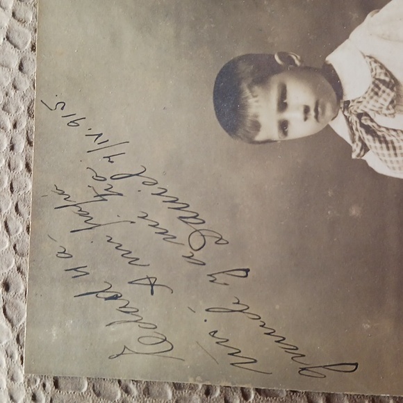 Vintage Photo of Child from Guadalajara, Button/Shoe Hook, 12 Shoe Buttons - Picture 3 of 7